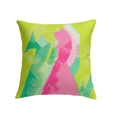 Elegant dance-themed decorative pillow for interior styling