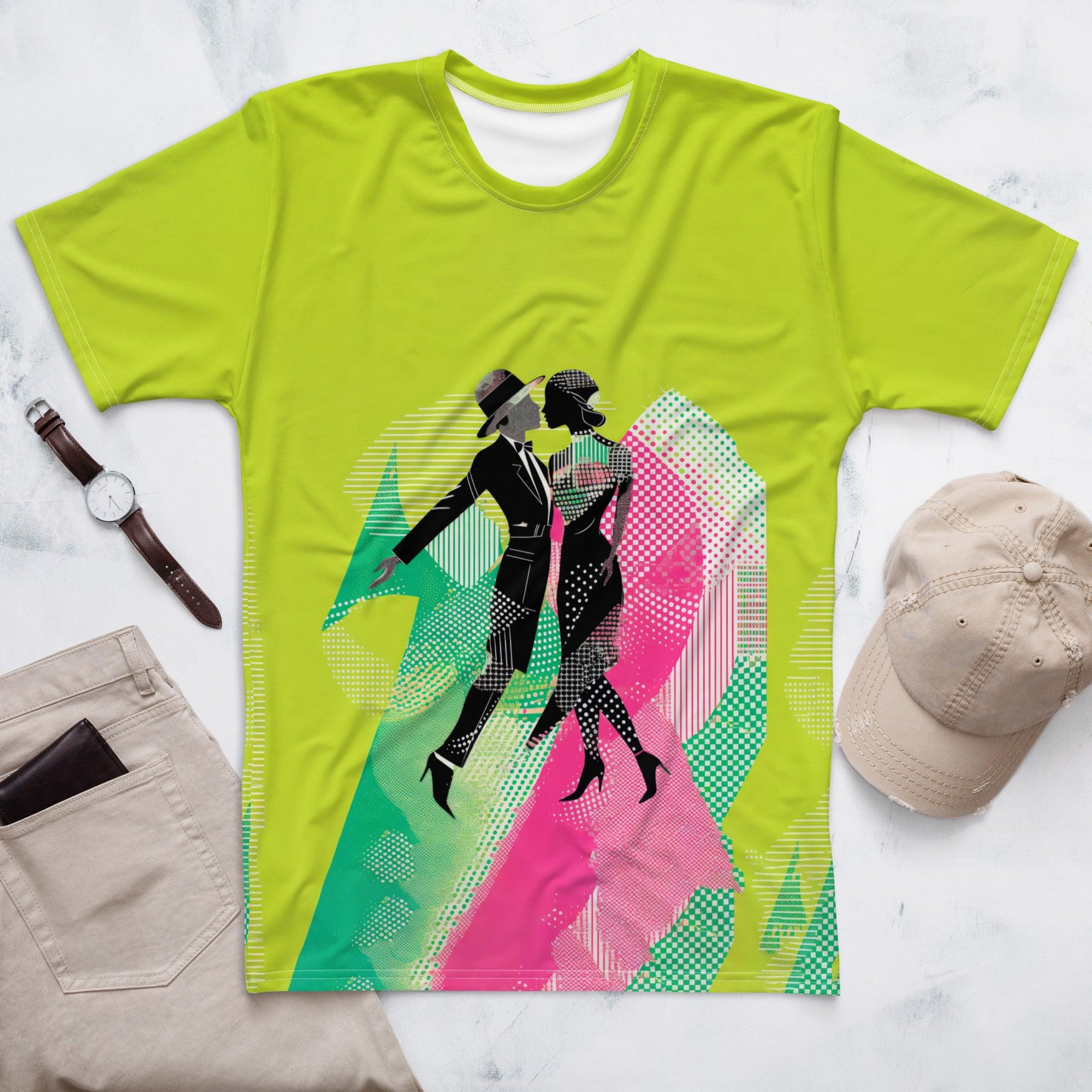 Fluid Feminine Dance Style Men's T-shirt - Beyond T-shirts