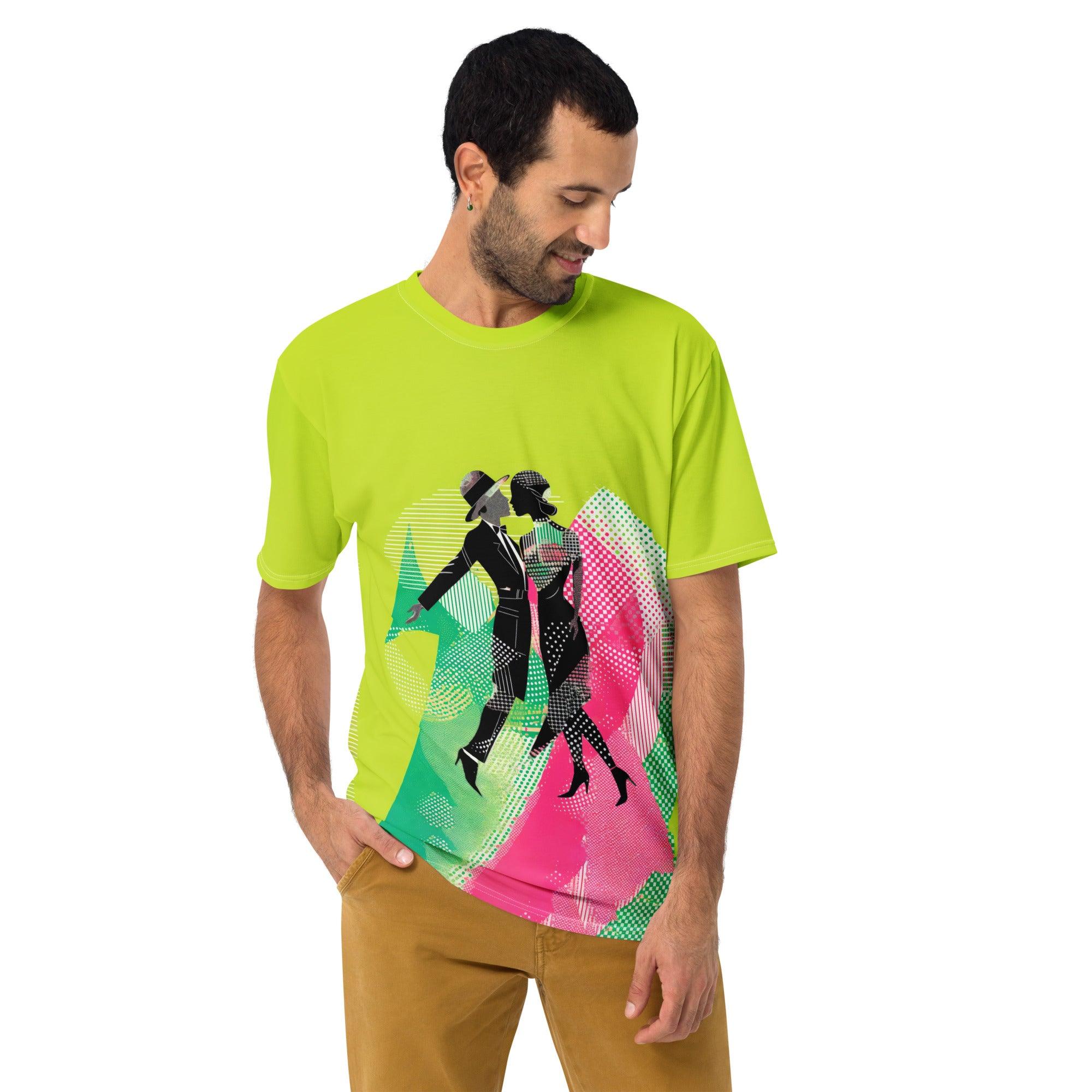 Fluid Feminine Dance Style Men's T-shirt - Beyond T-shirts