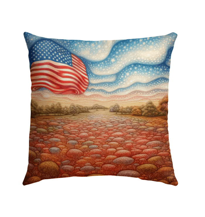 Freedom Evocations Outdoor Pillow - Beyond T-shirts