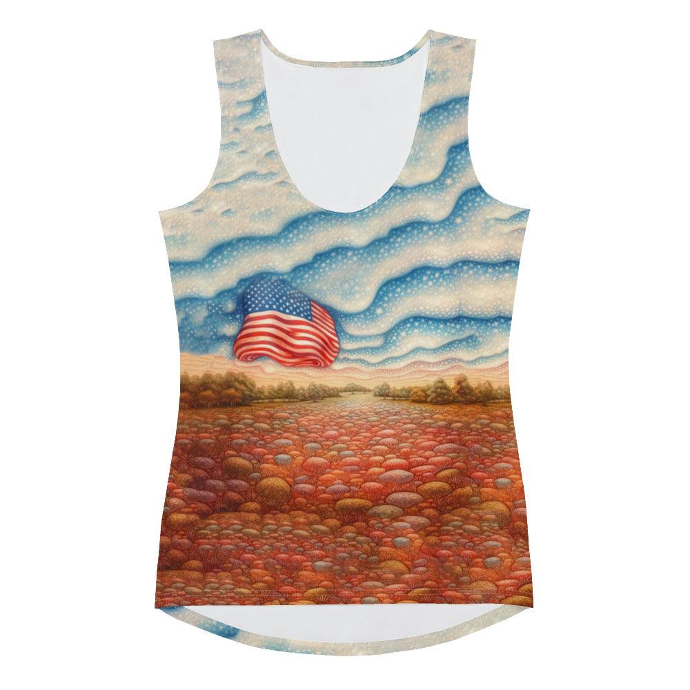 Freedom Evocations Sublimation Cut & Sew Tank Top - Beyond T-shirts