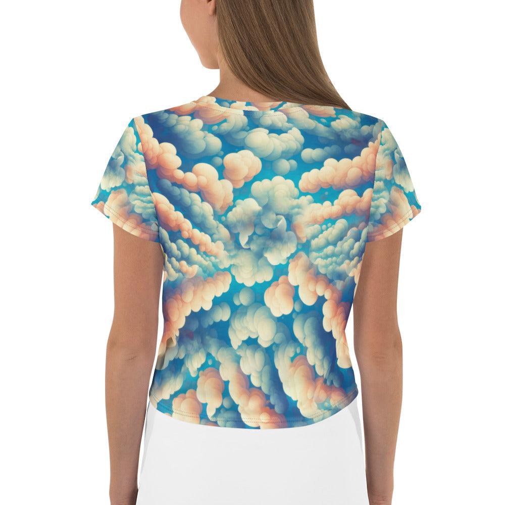 Freedom Expressions All-Over Print Crop Tee - Beyond T-shirts