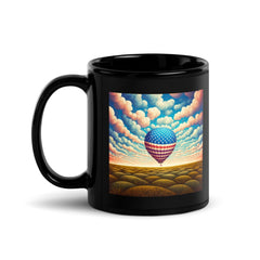 Freedom Expressions Black Glossy Mug - Beyond T-shirts