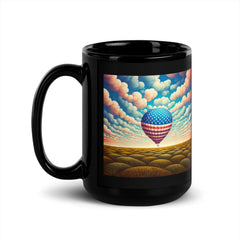 Freedom Expressions Black Glossy Mug - Beyond T-shirts