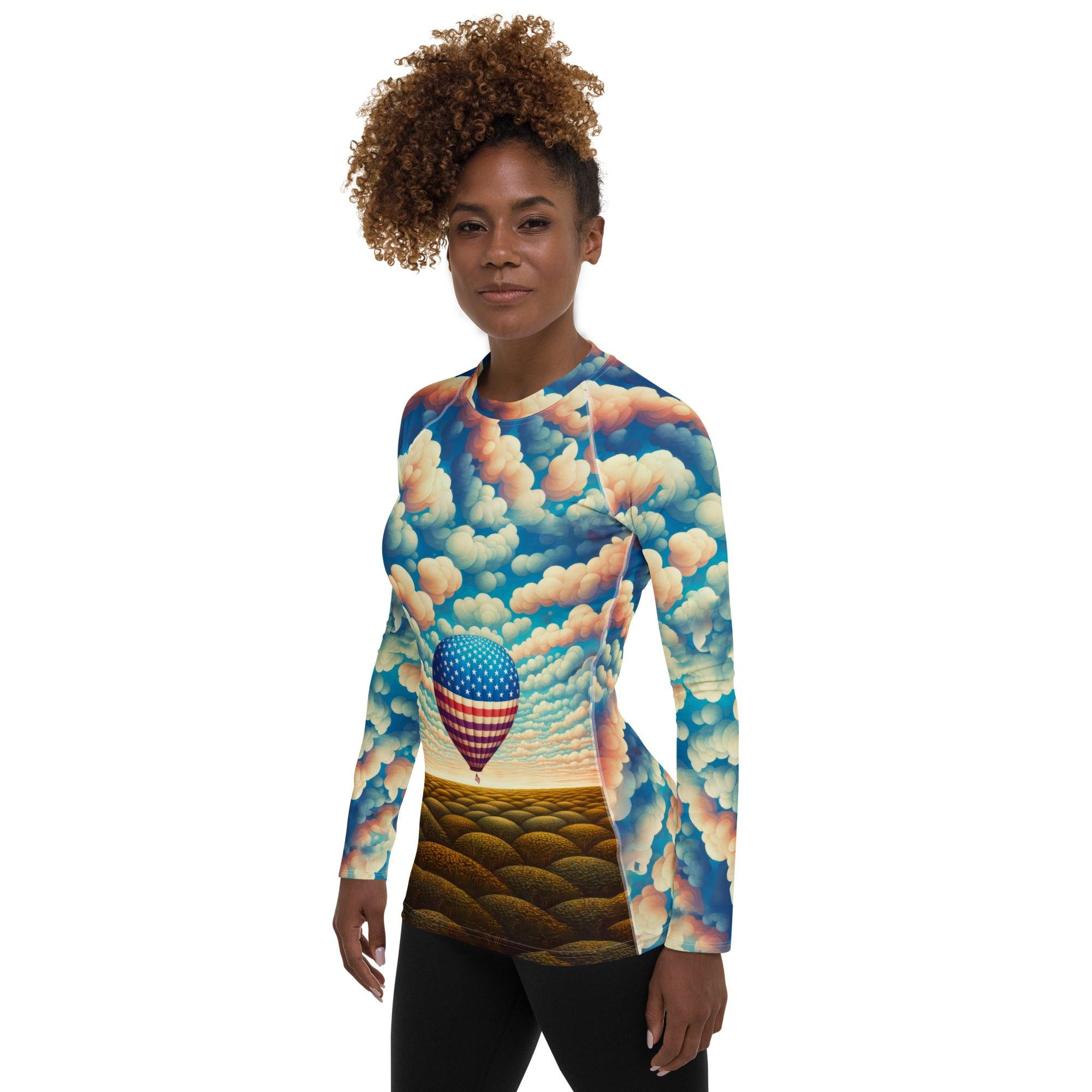 Freedom Expressions Women's Rash Guard - Beyond T-shirts