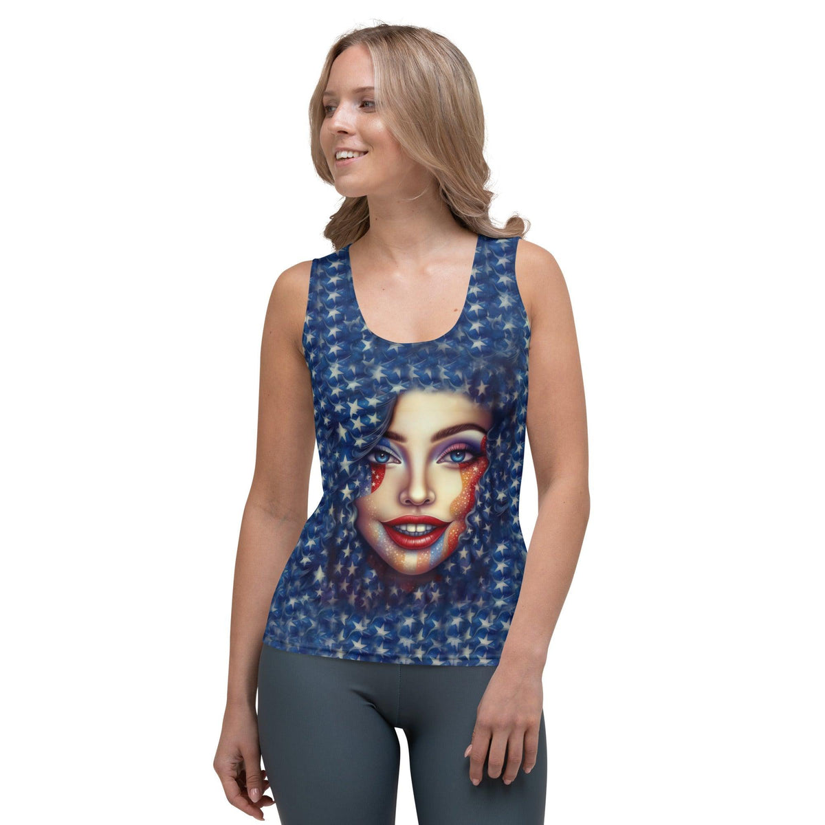 Freedom Forever Sublimation Cut & Sew Tank Top - Beyond T-shirts