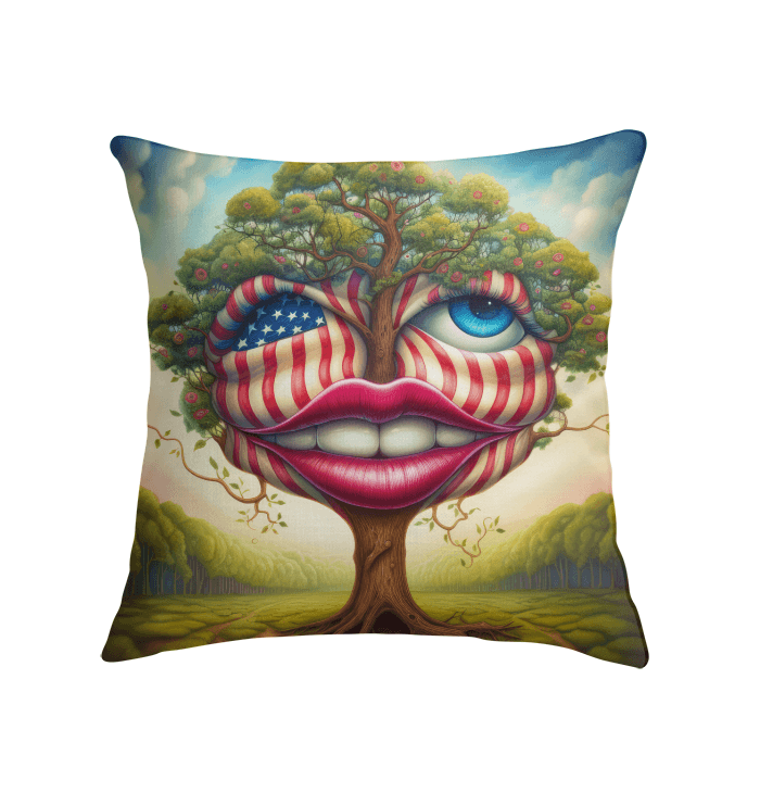 Freedom Mosaics Indoor Pillow - Beyond T-shirts