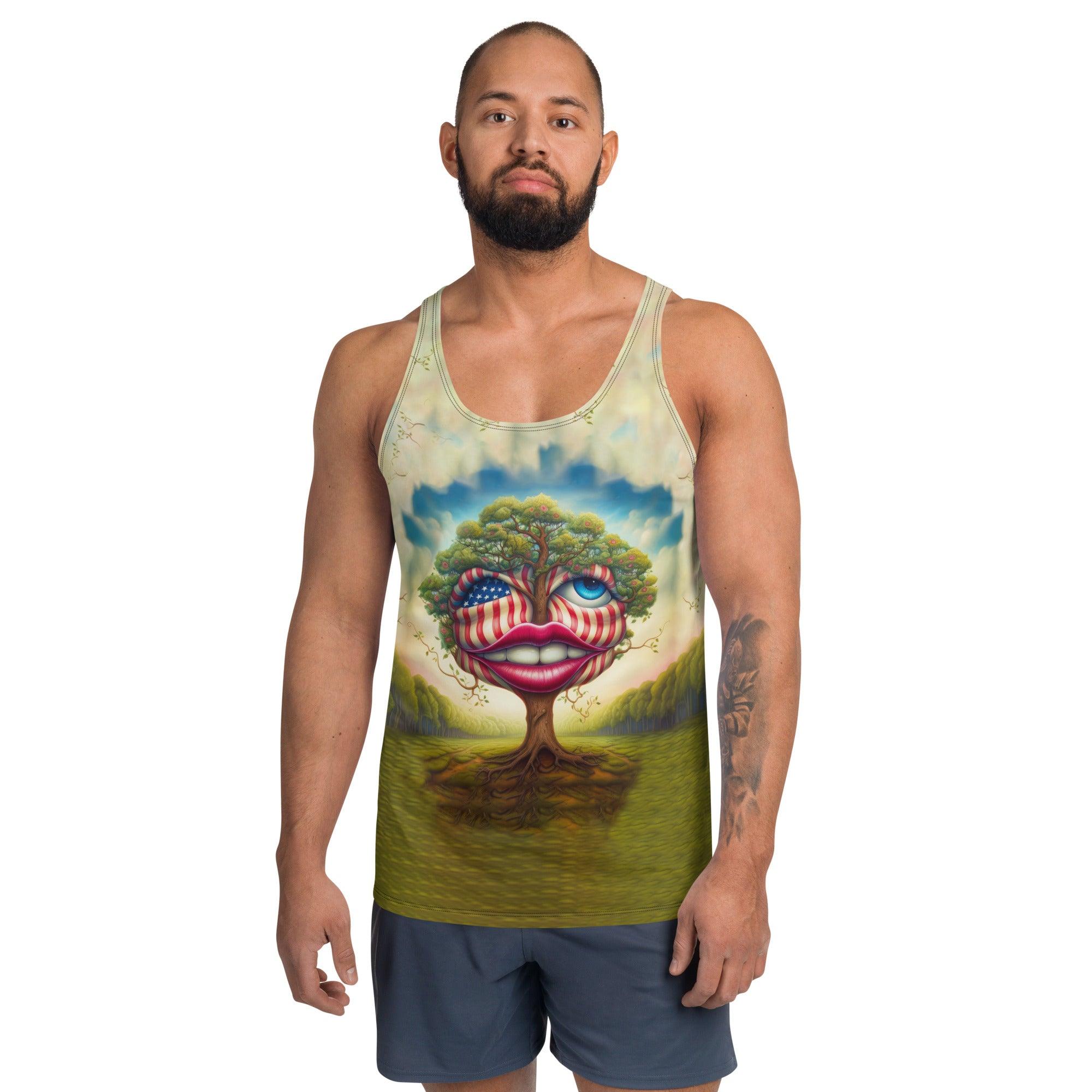 Freedom Mosaics Men's Tank Top - Beyond T-shirts