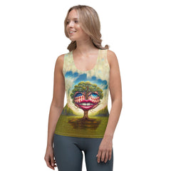 Freedom Mosaics Sublimation Cut & Sew Tank Top - Beyond T-shirts