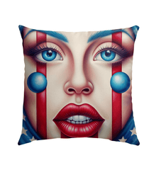 Freedom Reigns Outdoor Pillow - Beyond T-shirts