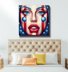 Freedom Reigns Wrapped Canvas - Beyond T-shirts