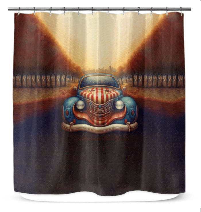 Freedom s Finest Shower Curtain - Beyond T-shirts