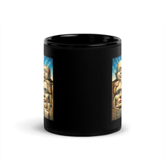 Freedom Sculptures Black Glossy Mug - Beyond T-shirts