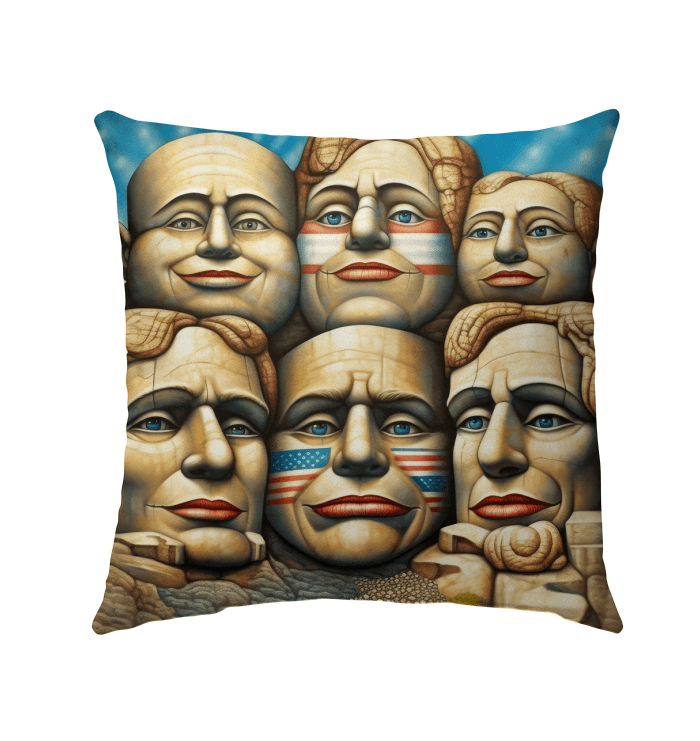 Freedom Sculptures Outdoor Pillow - Beyond T-shirts