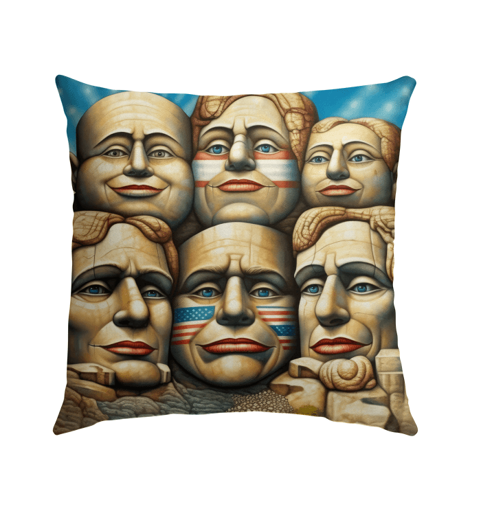 Freedom Sculptures Outdoor Pillow - Beyond T-shirts