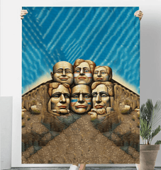 Freedom Sculptures Sherpa Blanket - Beyond T-shirts