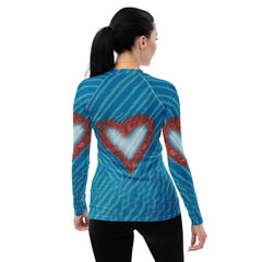 Freedom Sculptures Women's Rash Guard - Beyond T-shirts