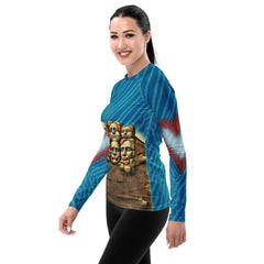 Freedom Sculptures Women's Rash Guard - Beyond T-shirts