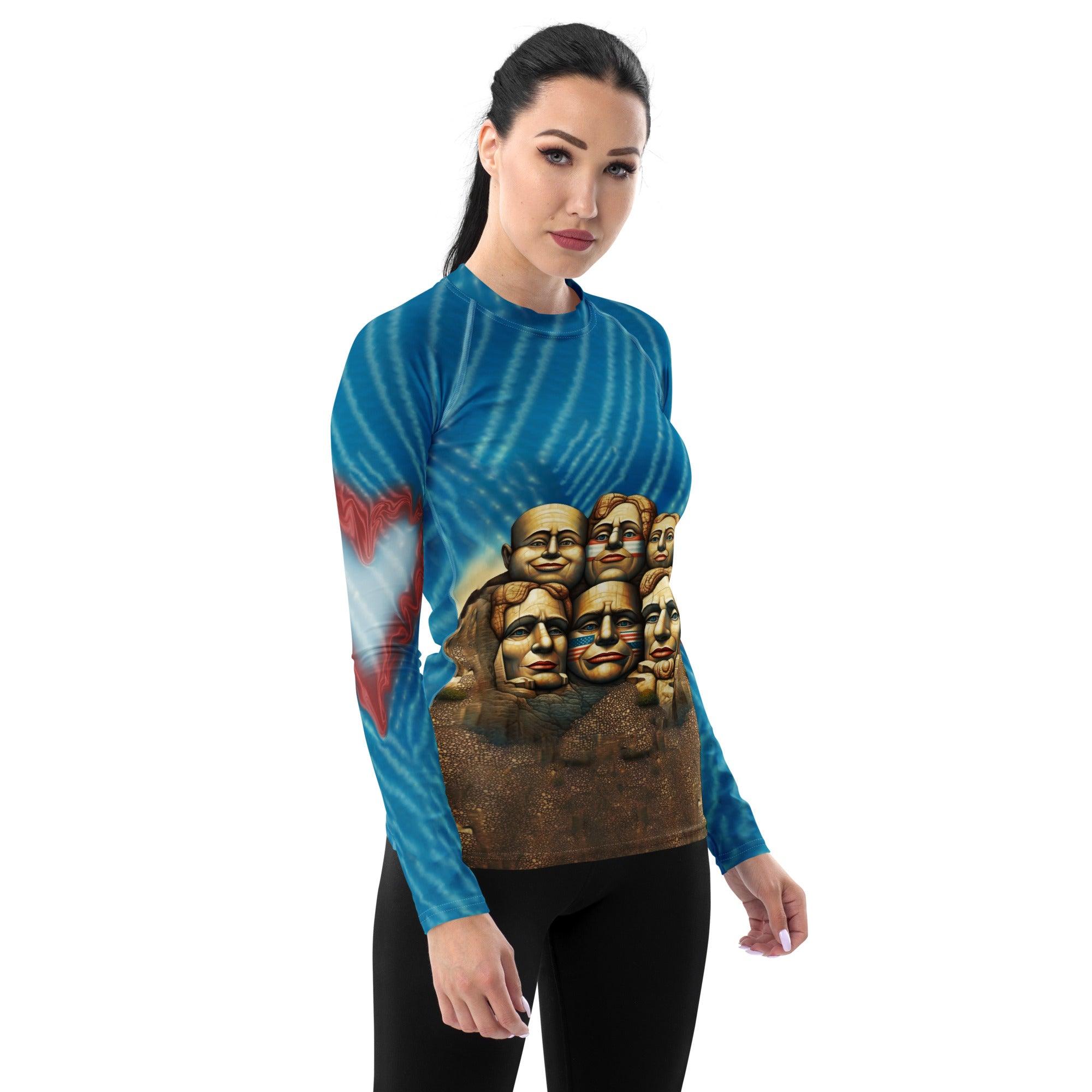 Freedom Sculptures Women's Rash Guard - Beyond T-shirts