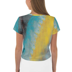 Fretboard Fantasia All-Over Print Crop Tee - Beyond T-shirts