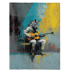 Fretboard Fantasia Sherpa Blanket - Beyond T-shirts