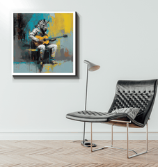 Fretboard Fantasia wrapped canvas - Beyond T-shirts