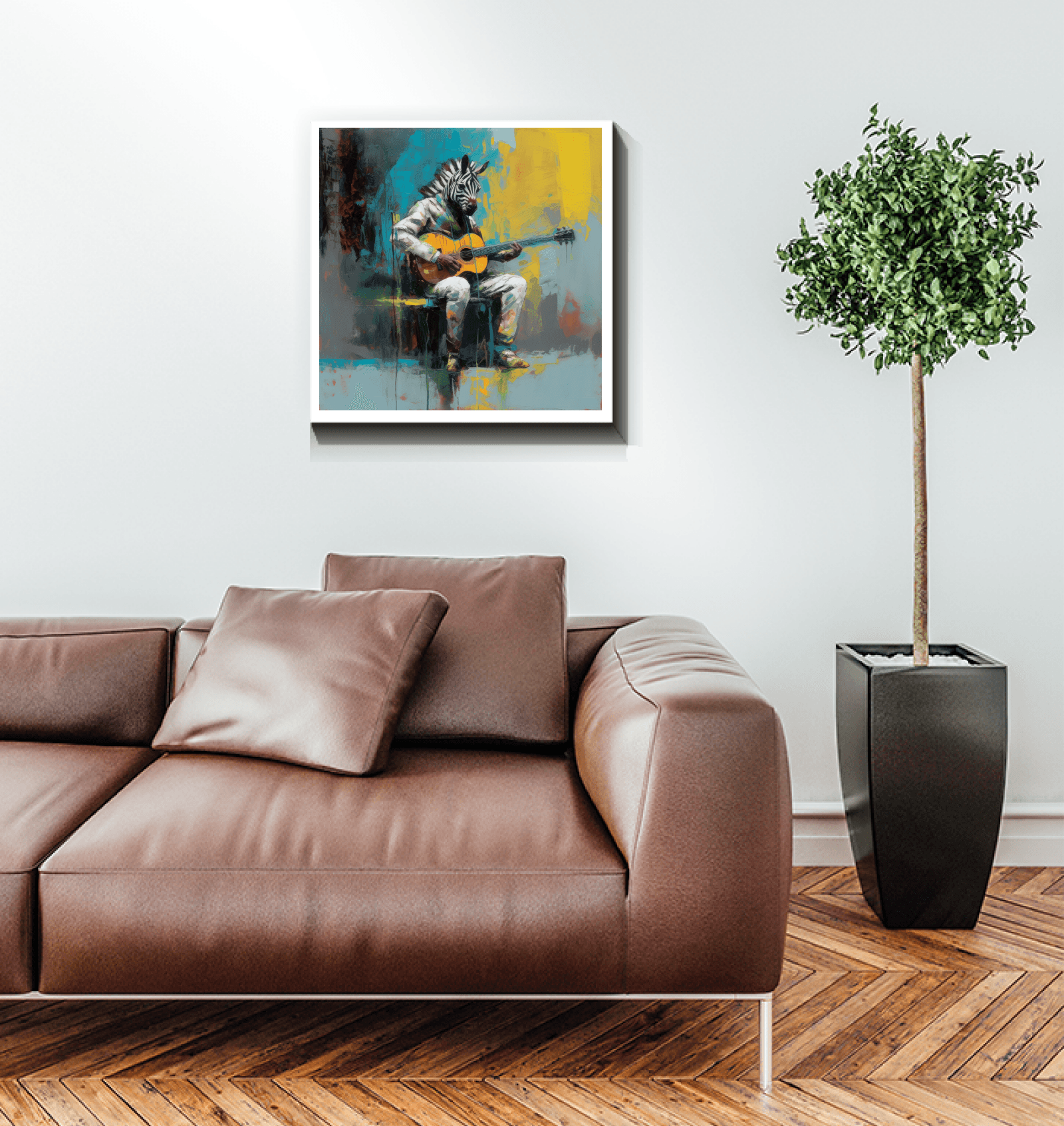 Fretboard Fantasia wrapped canvas - Beyond T-shirts