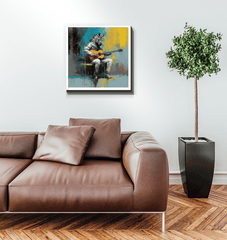 Fretboard Fantasia wrapped canvas - Beyond T-shirts