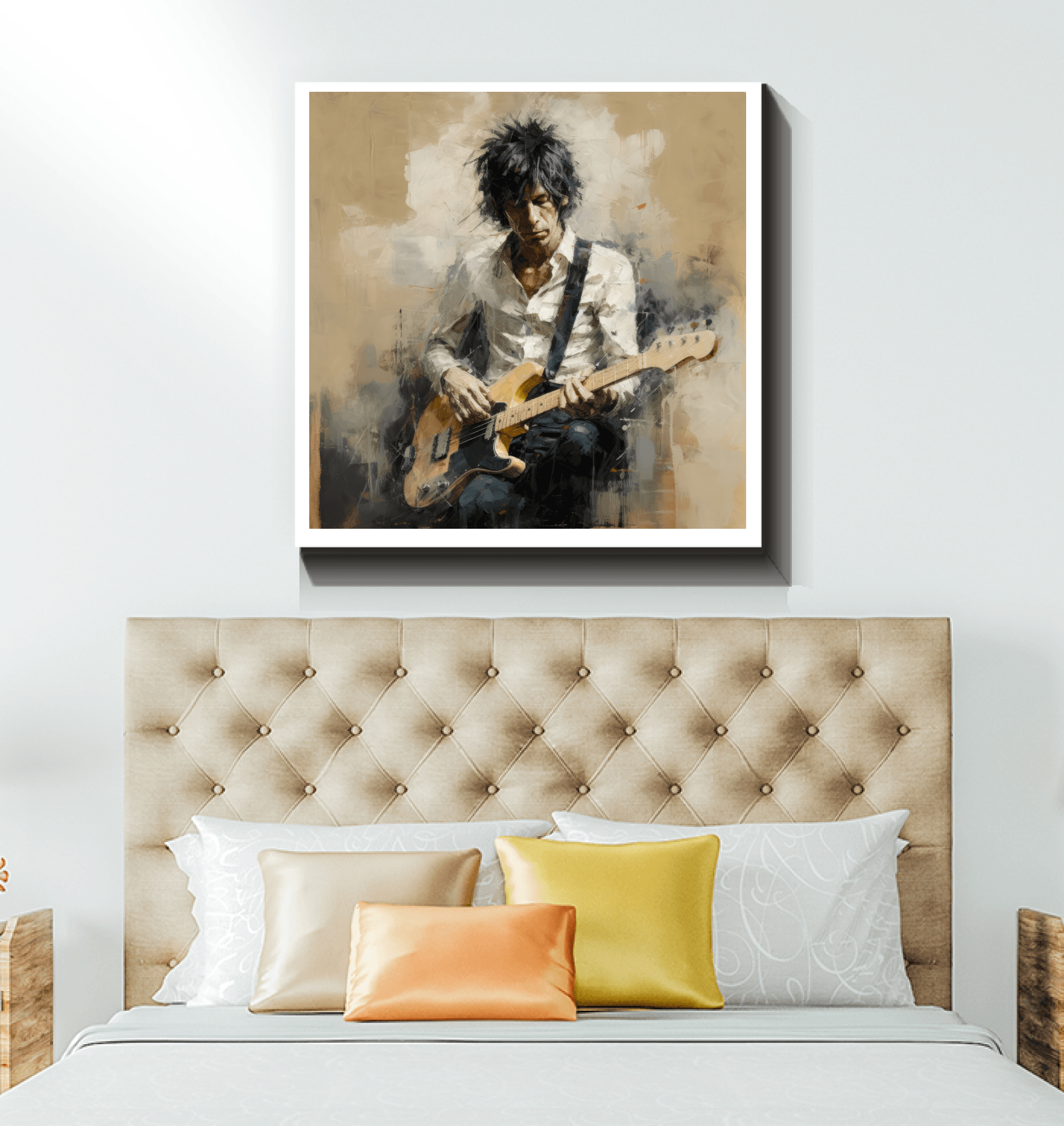 Fretboard Finesse Wrapped Canvas - Beyond T-shirts