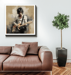 Fretboard Finesse Wrapped Canvas - Beyond T-shirts