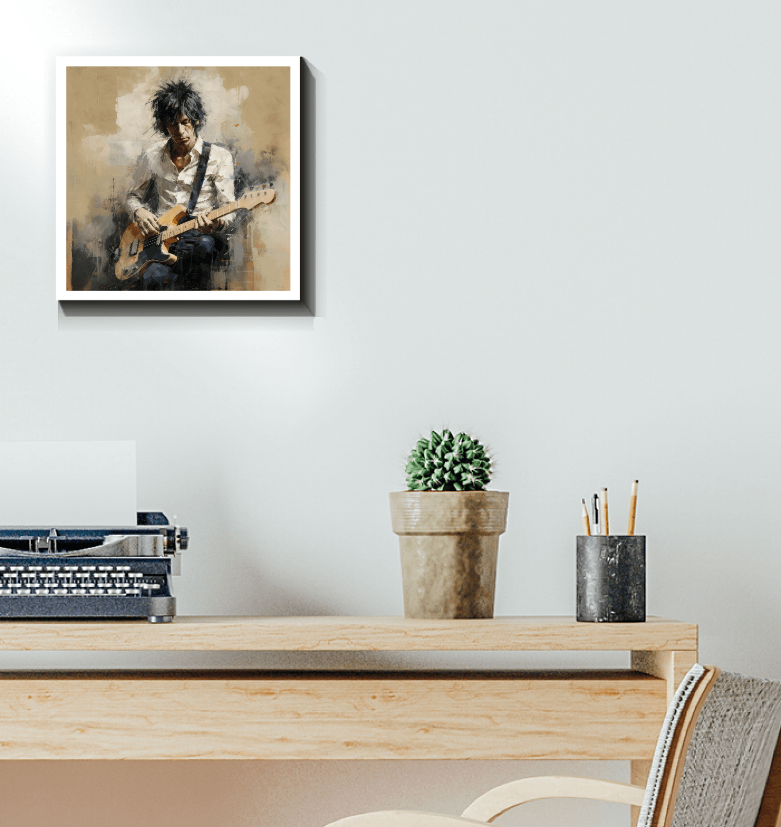 Fretboard Finesse Wrapped Canvas - Beyond T-shirts