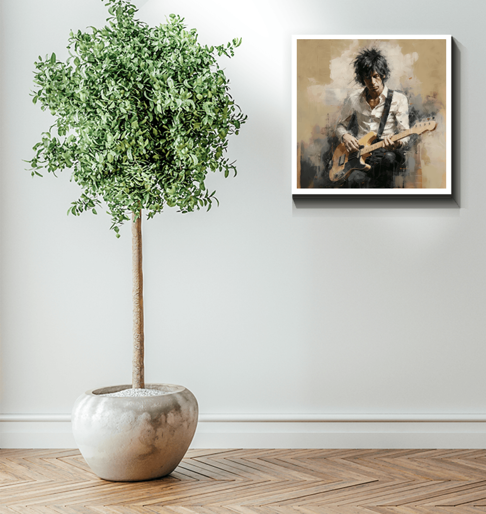 Fretboard Finesse Wrapped Canvas - Beyond T-shirts