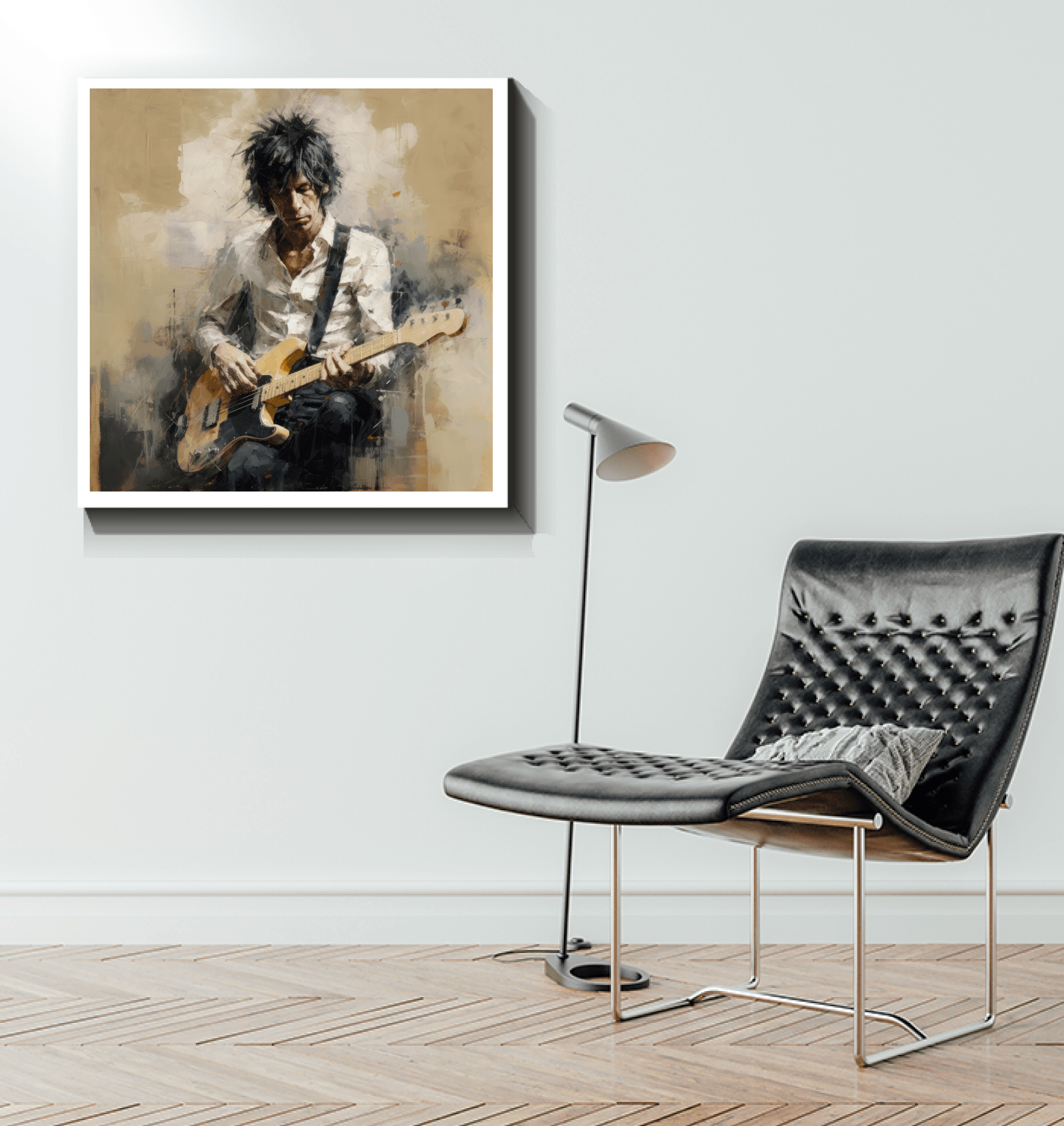 Fretboard Finesse Wrapped Canvas - Beyond T-shirts