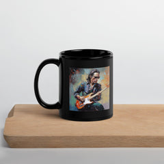 Fretboard Fury Black Glossy Mug - Beyond T-shirts