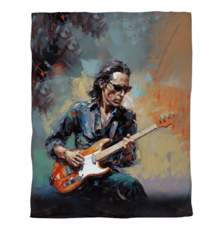 Fretboard Fury Duvet Cover - Beyond T-shirts