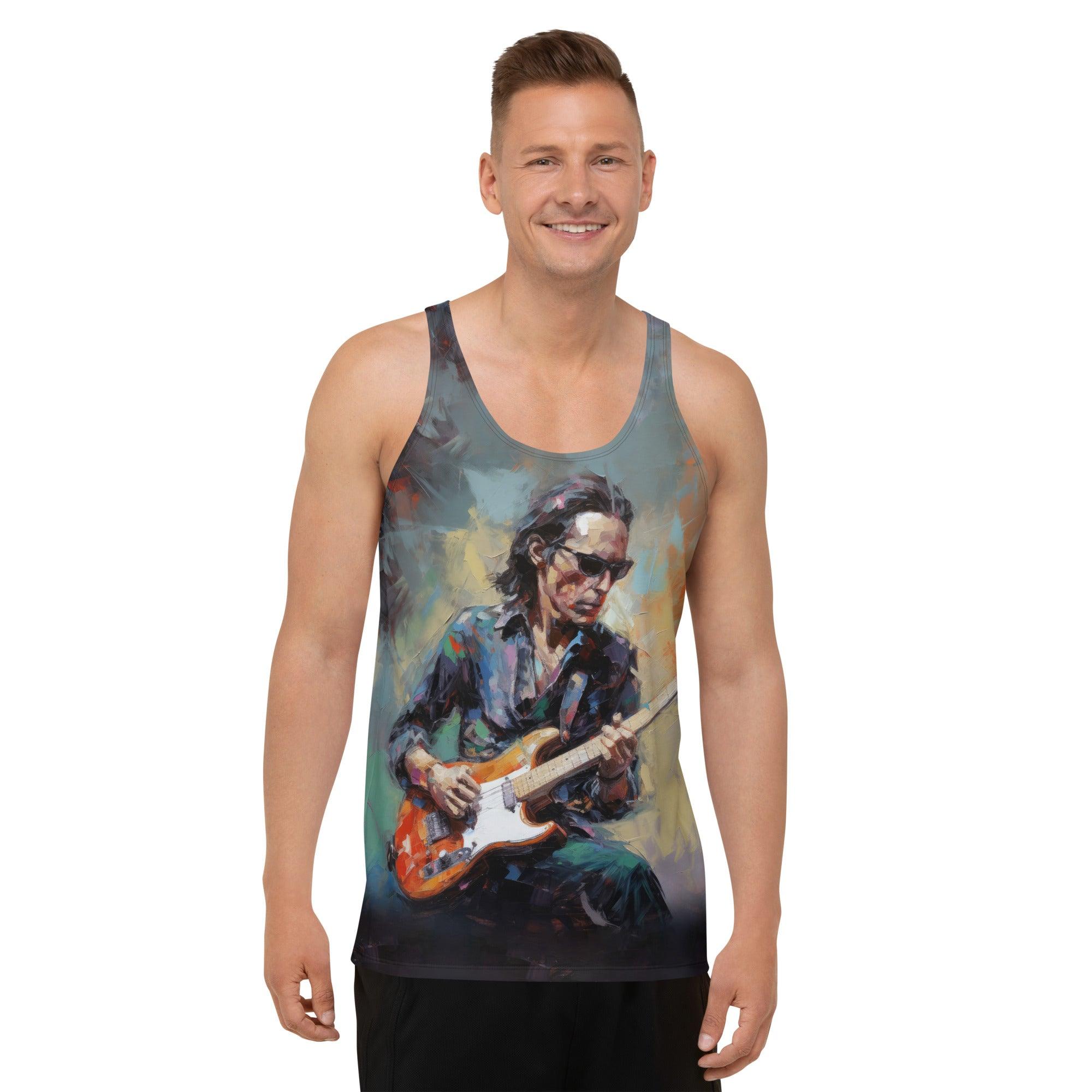 Fretboard Fury Men's Tank Top - Beyond T-shirts