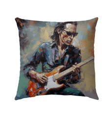 Fretboard Fury Outdoor Pillow - Beyond T-shirts