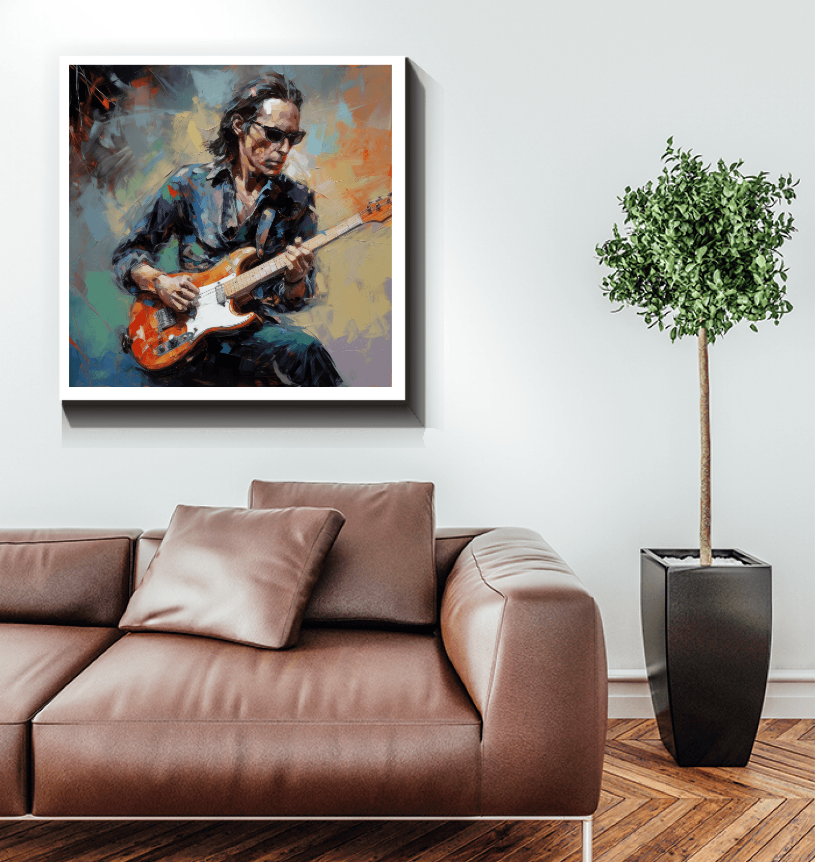 Fretboard Fury Wrapped Canvas - Beyond T-shirts