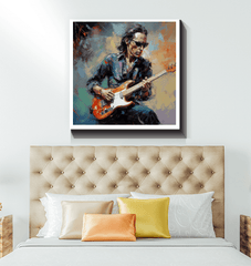 Fretboard Fury Wrapped Canvas - Beyond T-shirts