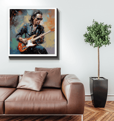 Fretboard Fury Wrapped Canvas - Beyond T-shirts