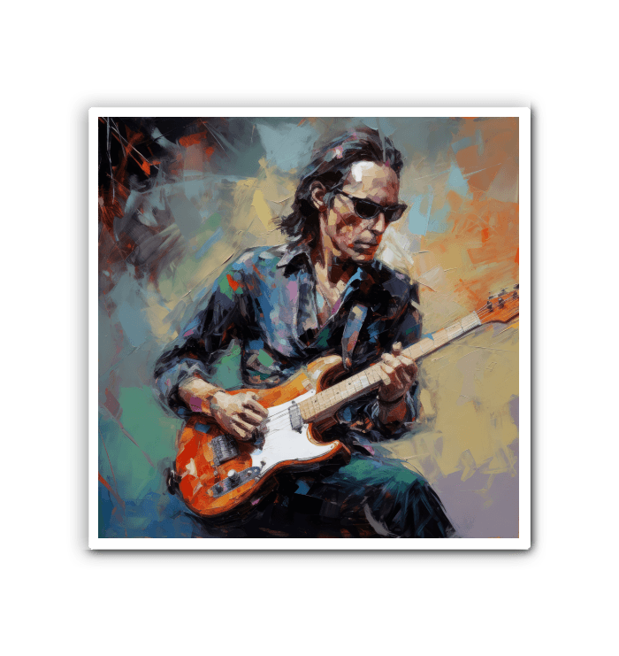 Fretboard Fury Wrapped Canvas - Beyond T-shirts