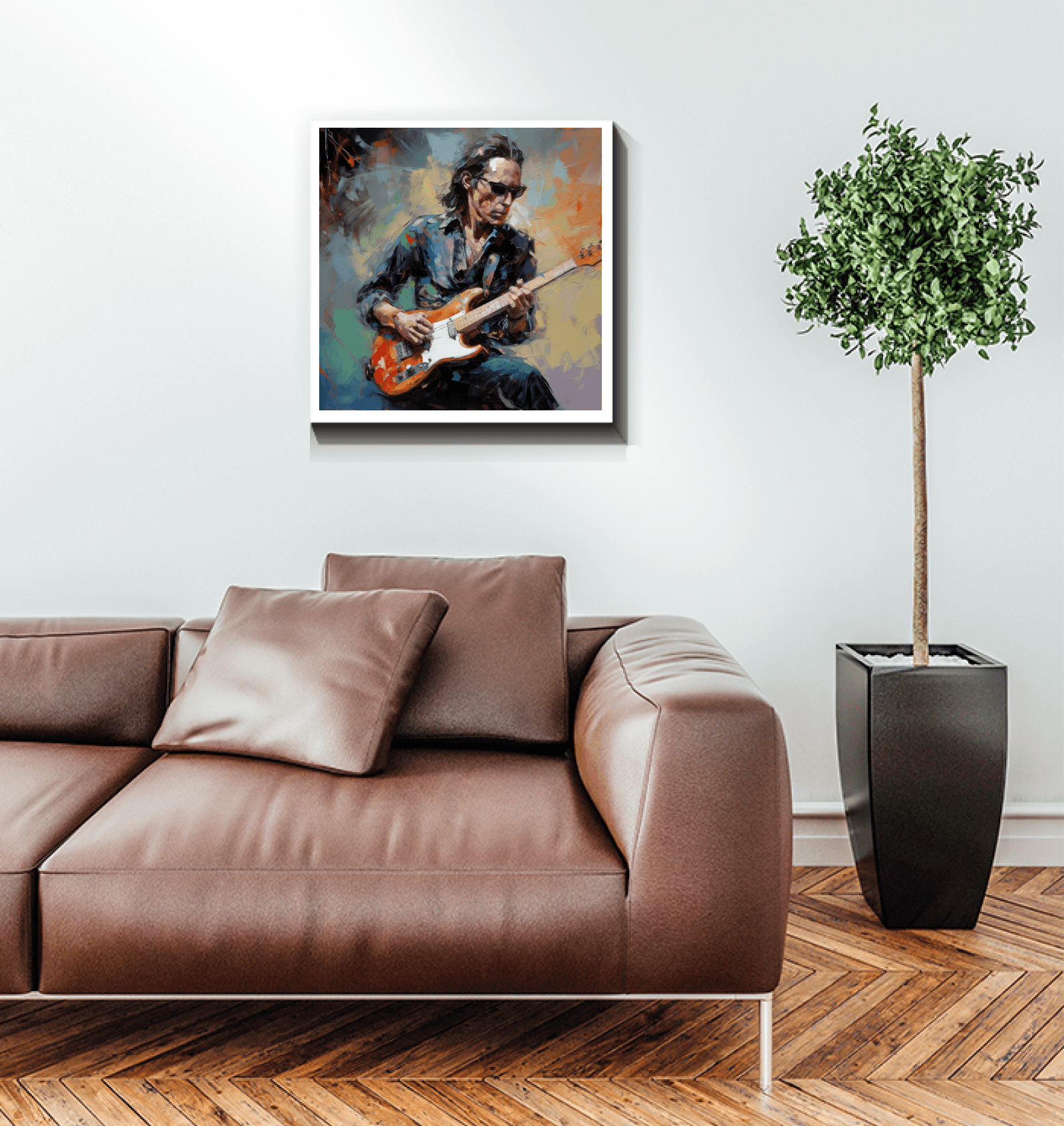 Fretboard Fury Wrapped Canvas - Beyond T-shirts