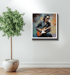 Fretboard Fury Wrapped Canvas - Beyond T-shirts