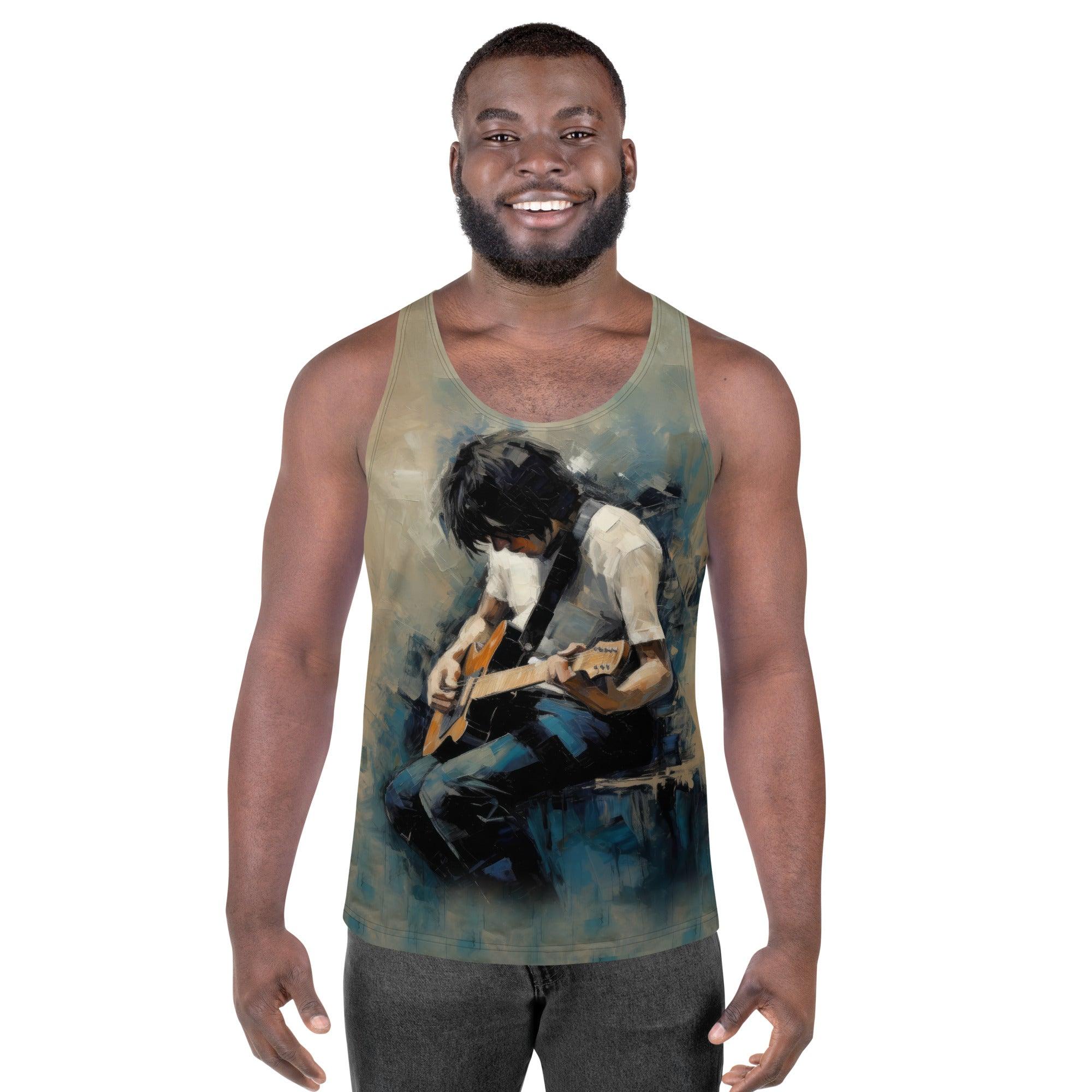 Fretboard Fusion Men's Tank Top - Beyond T-shirts