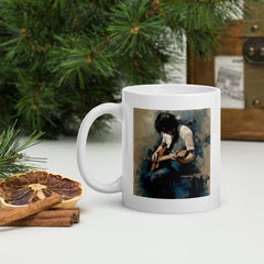 Fretboard Fusion White Glossy Mug - Beyond T-shirts