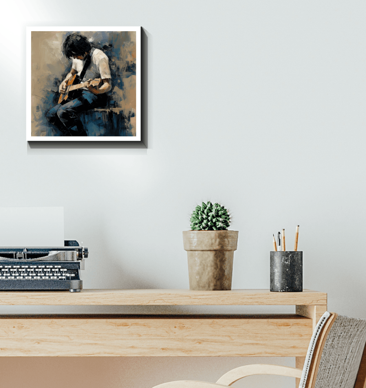 Fretboard Fusion Wrapped Canvas - Beyond T-shirts