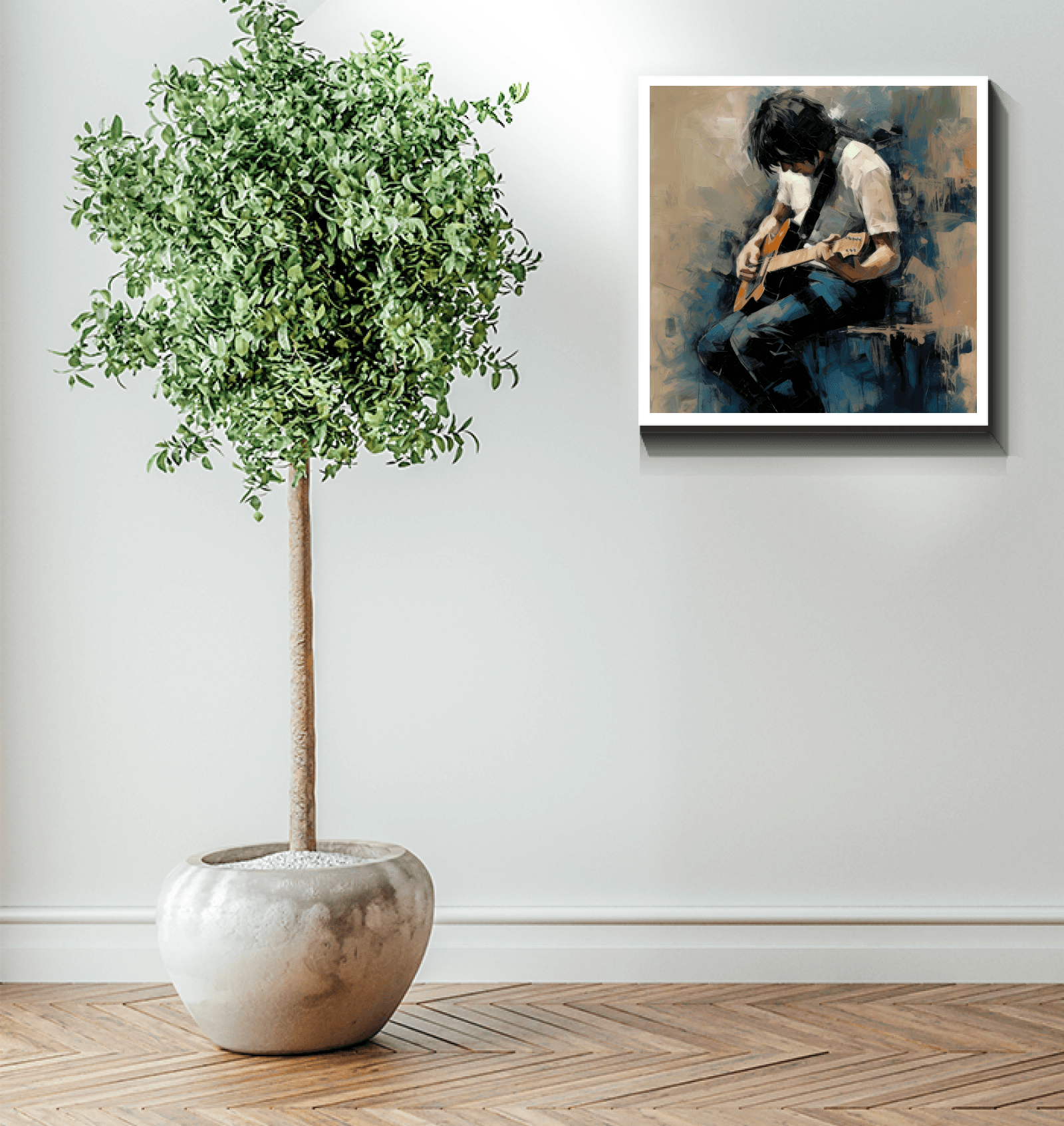 Fretboard Fusion Wrapped Canvas - Beyond T-shirts