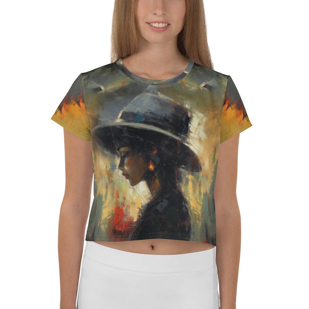 Funkadelic Canvases All-Over Print Crop Tee - Beyond T-shirts