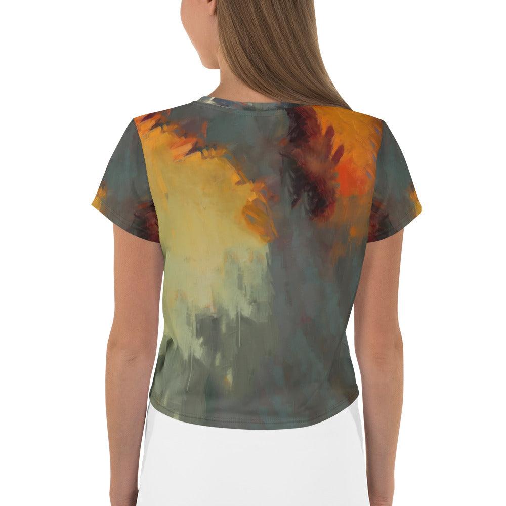 Funkadelic Canvases All-Over Print Crop Tee - Beyond T-shirts