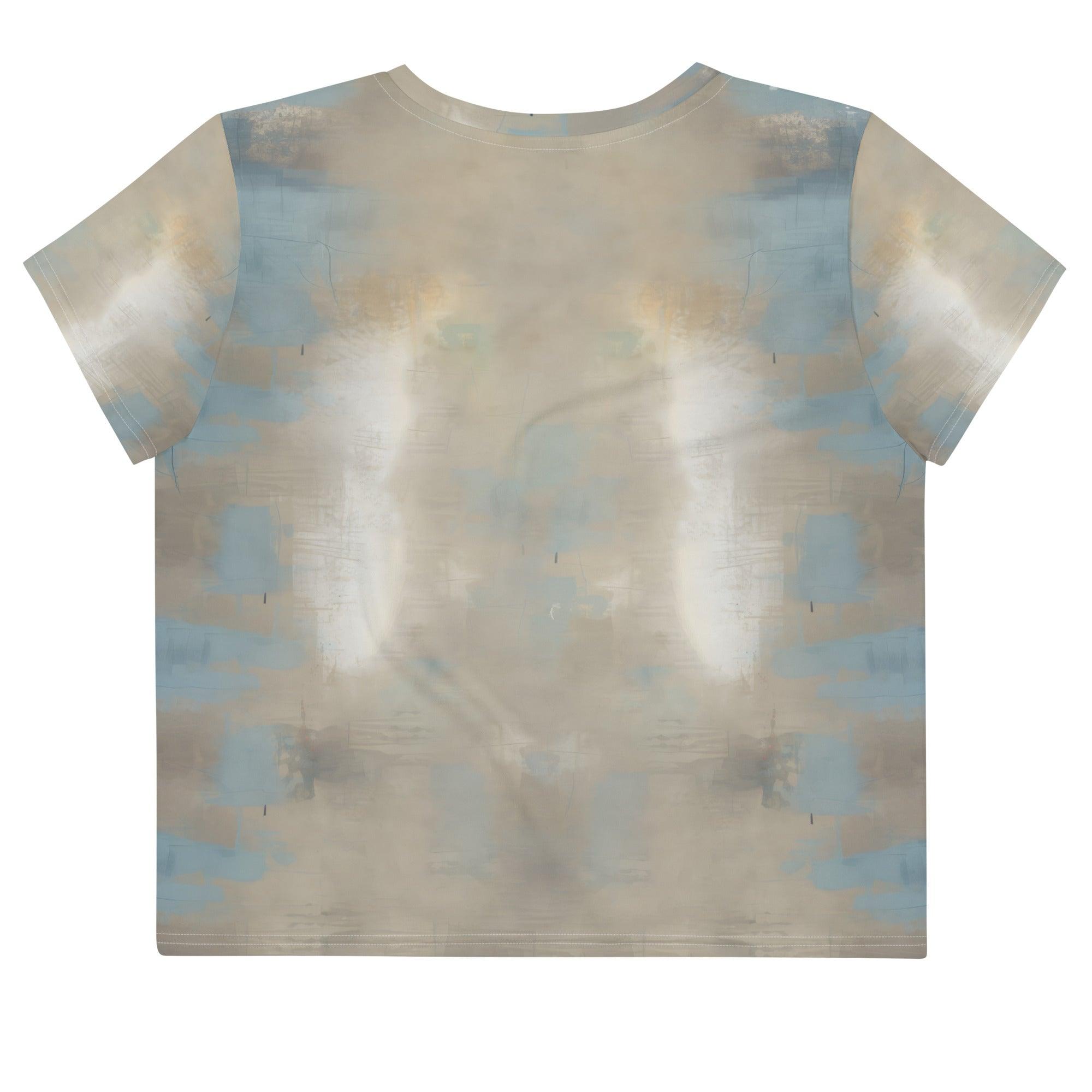 Funky Grooves All-Over Print Crop Tee - Beyond T-shirts